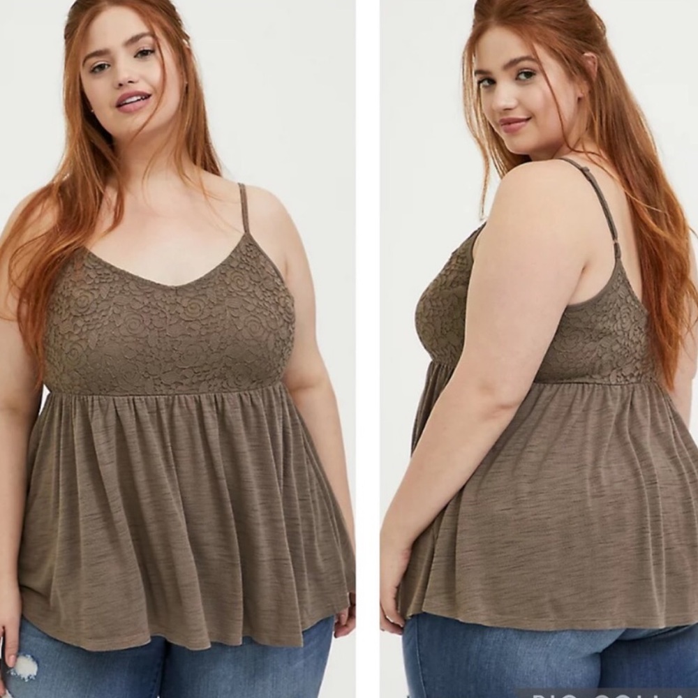 Torrid Floral Tank Top